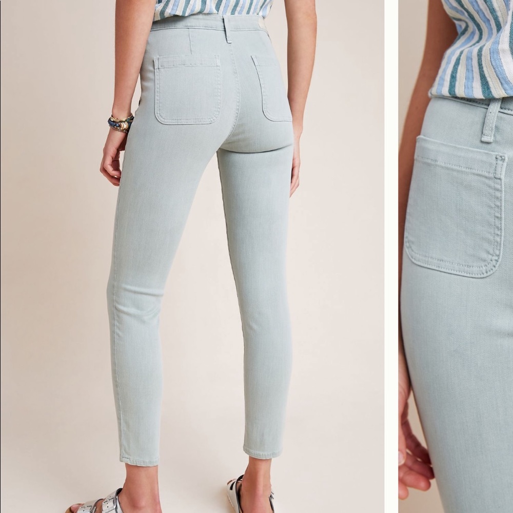 ANTHRO AG THE STEVIE HIGH RISE JEANS - Picture 2 of 13